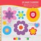 280 Pieces of DIY Flower Cutouts with IDEA Guide - 2-Sided Punch Out Tulips, Daisies, Daffodils, Flowers Ideal for Spring Craft Projects, and Mother's Day DIY Gift Craft